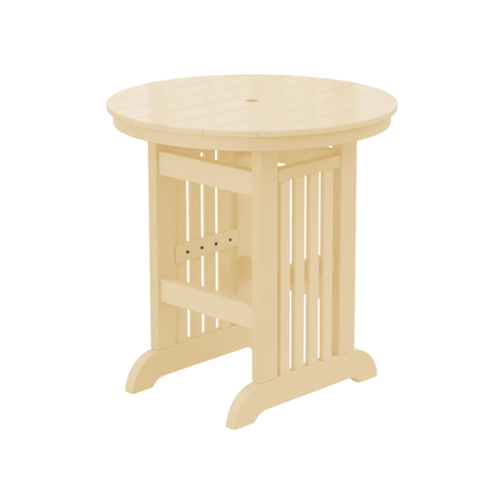 Beaver Dam Farmhouse 36"x36" Mission Bar Table