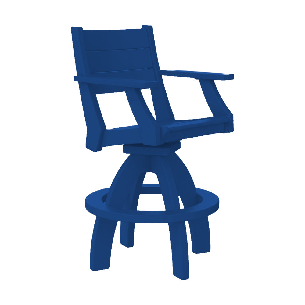 Beaver Dam Farmhouse Swivel Bar Chair