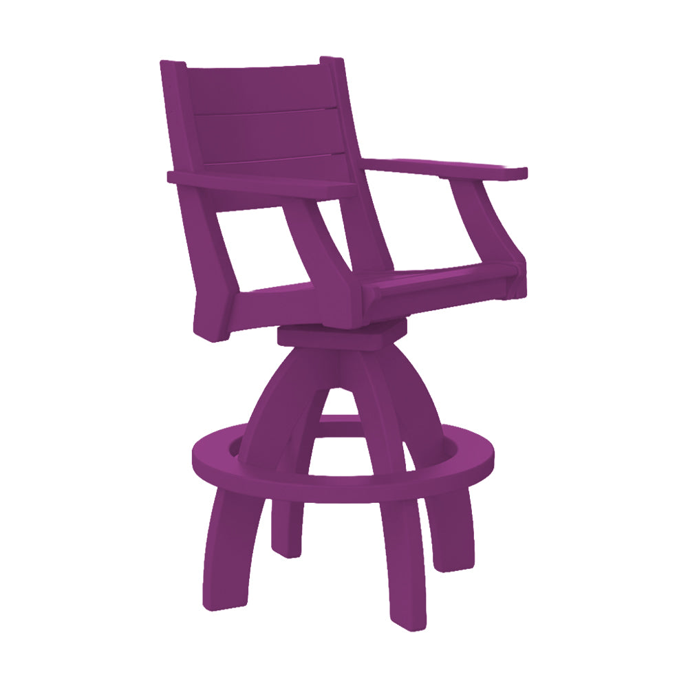 Beaver Dam Farmhouse Swivel Bar Chair