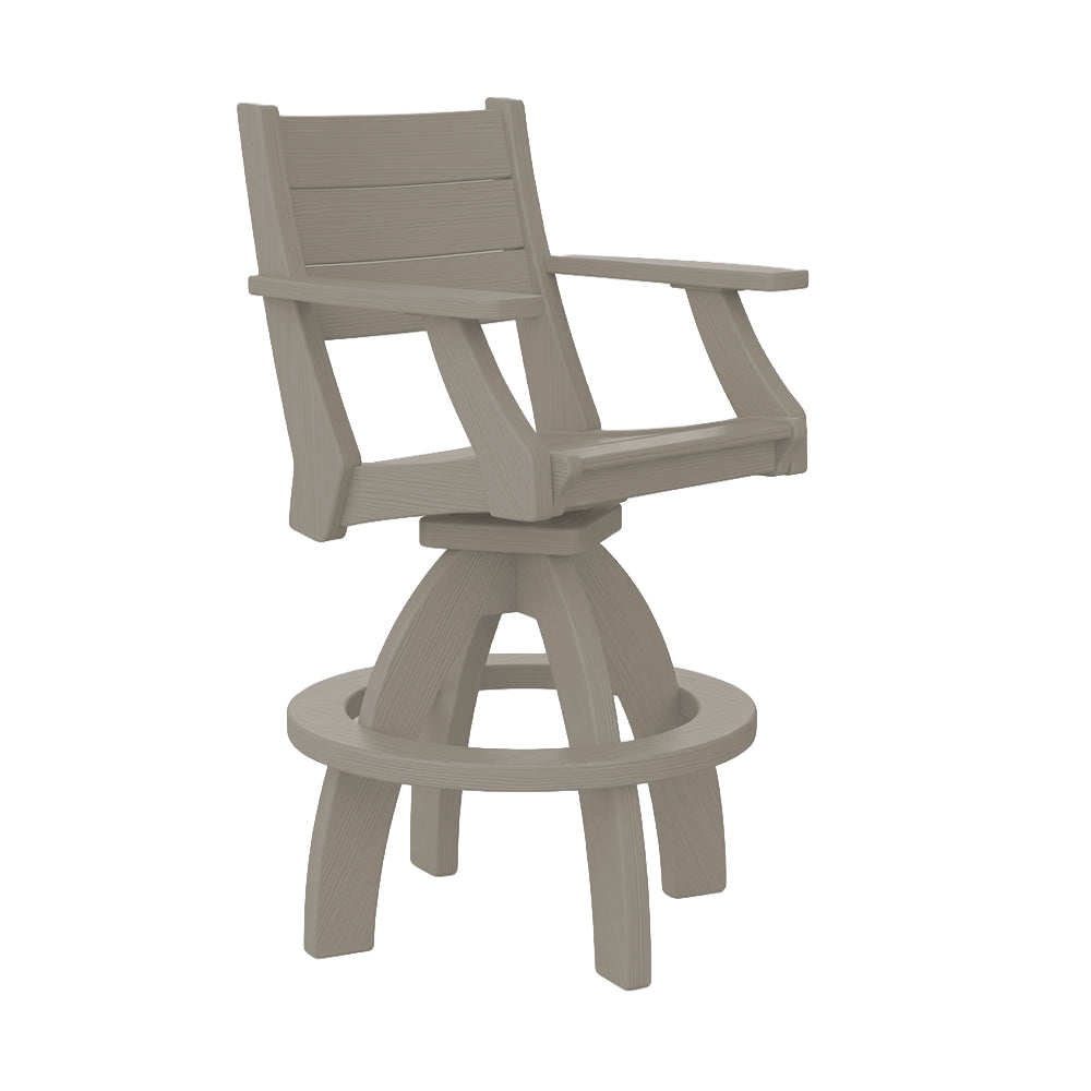 Beaver Dam Farmhouse Swivel Bar Chair