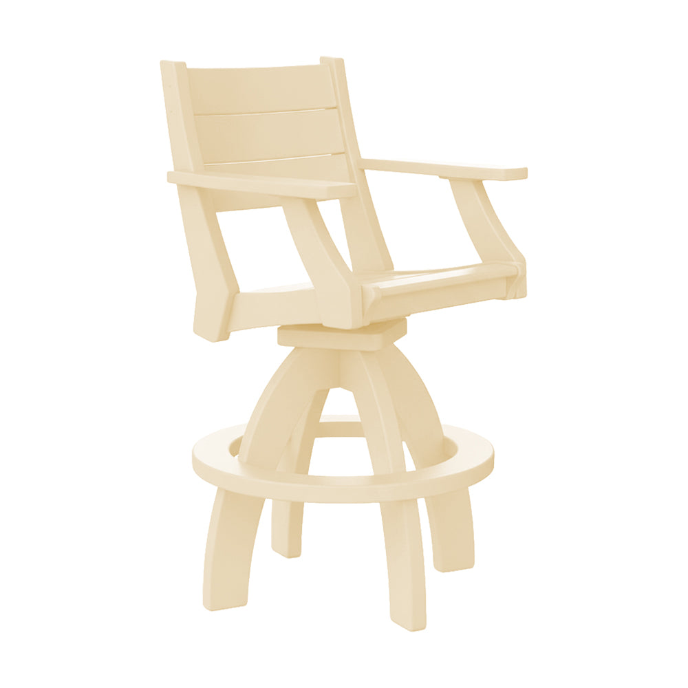 Beaver Dam Farmhouse Swivel Bar Chair