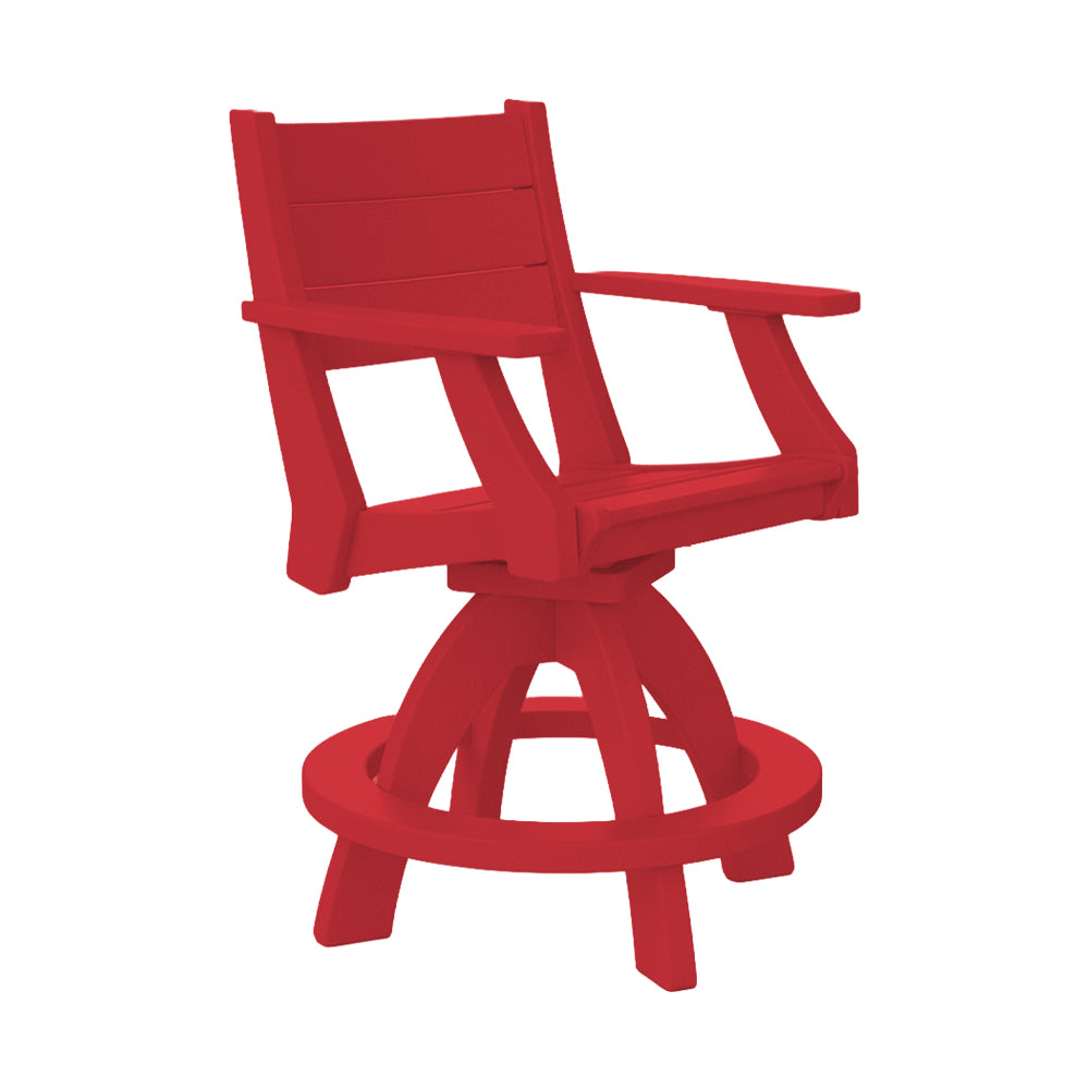 Beaver Dam Farmhouse Swivel Counter Chair