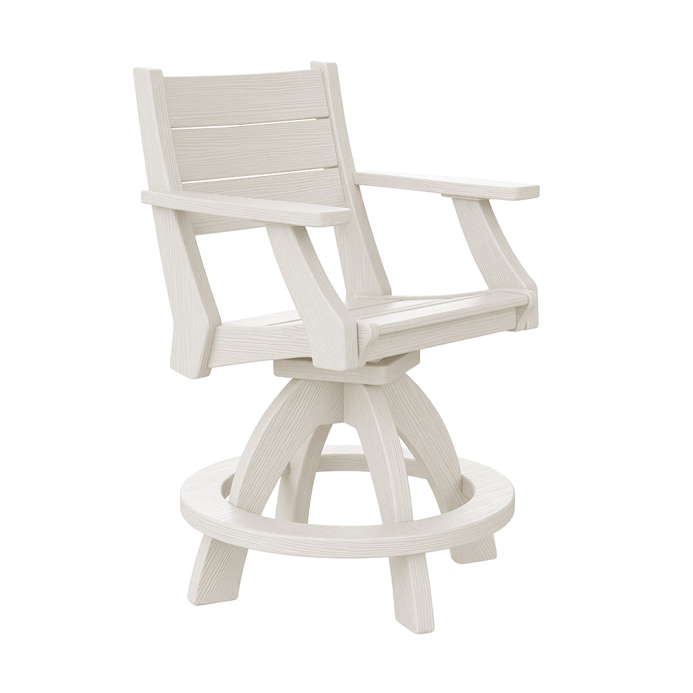 Beaver Dam Farmhouse Swivel Counter Chair