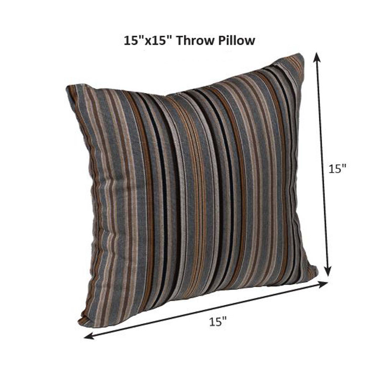 Berlin Gardens 15" x 15" Throw Pillow - TP1515 2