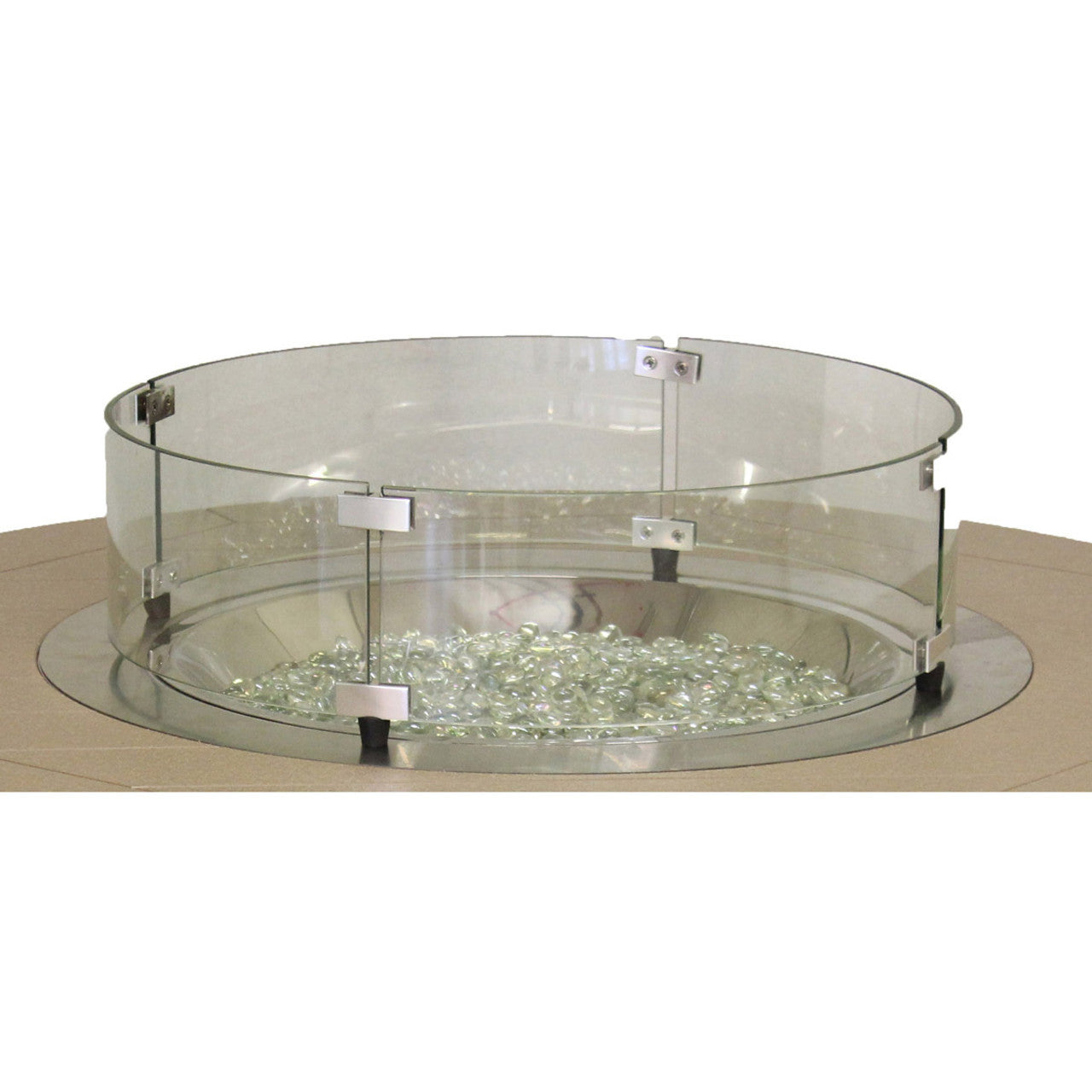 Berlin Gardens 20" Round Glass Wind Guard - RGWG723