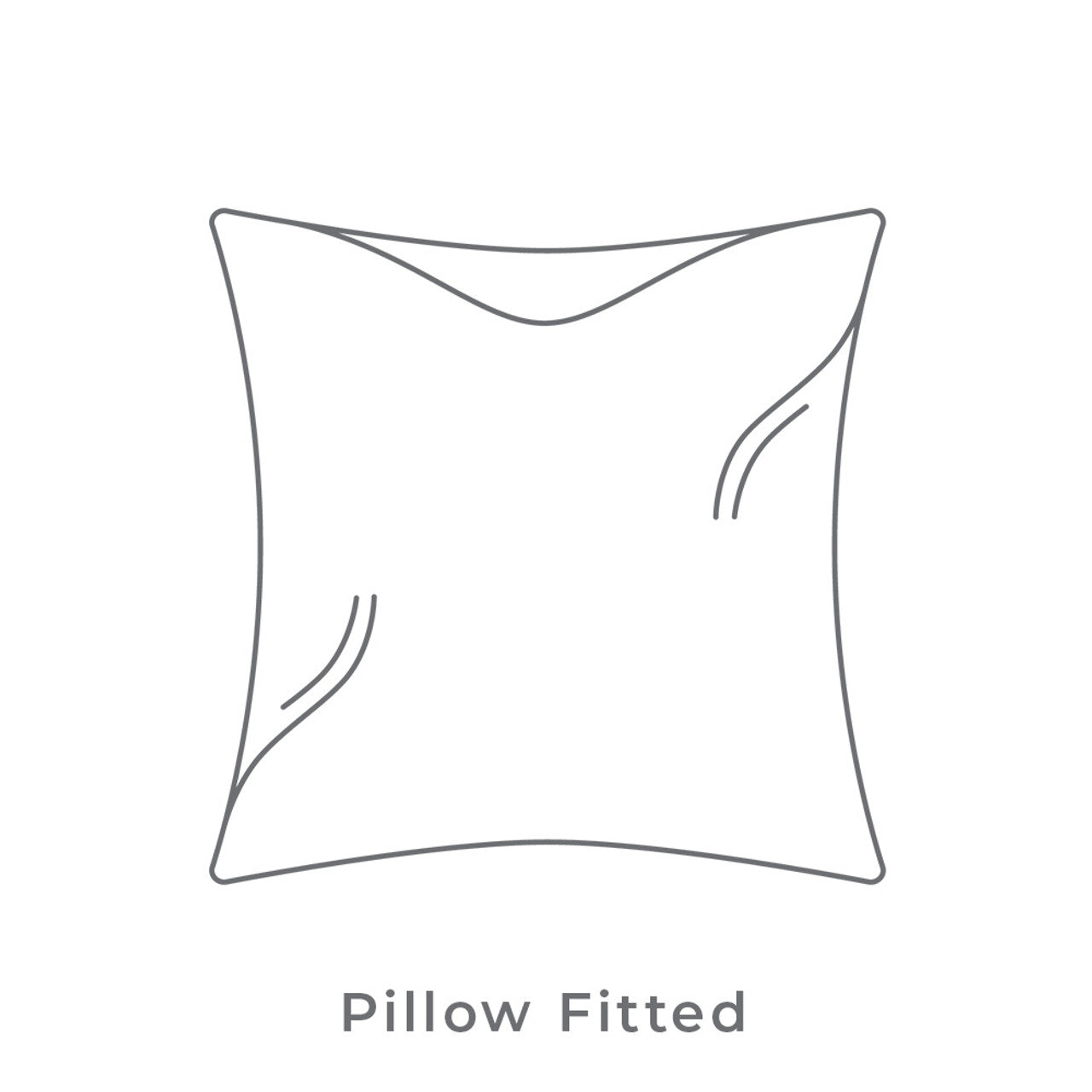 Berlin Gardens 24" x 24 Throw Pillow Fitted Fiber - LFTFTP2424