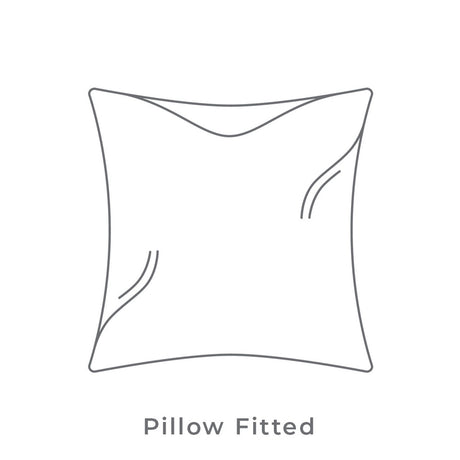 Berlin Gardens 24" x 24 Throw Pillow Fitted Fiber - LFTFTP2424