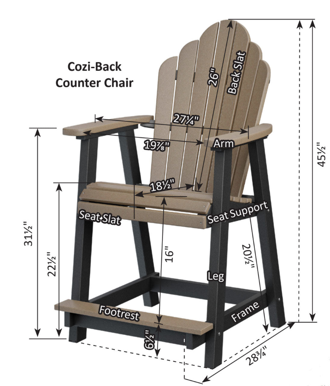 Berlin Gardens 3 Piece Cozi Back Garden Classic Cozi Back Collection 2