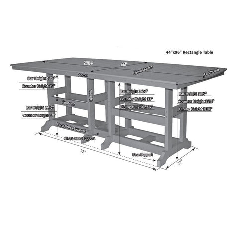 Berlin Gardens 5 Piece Garden Classic Bristol Counter Collection 2