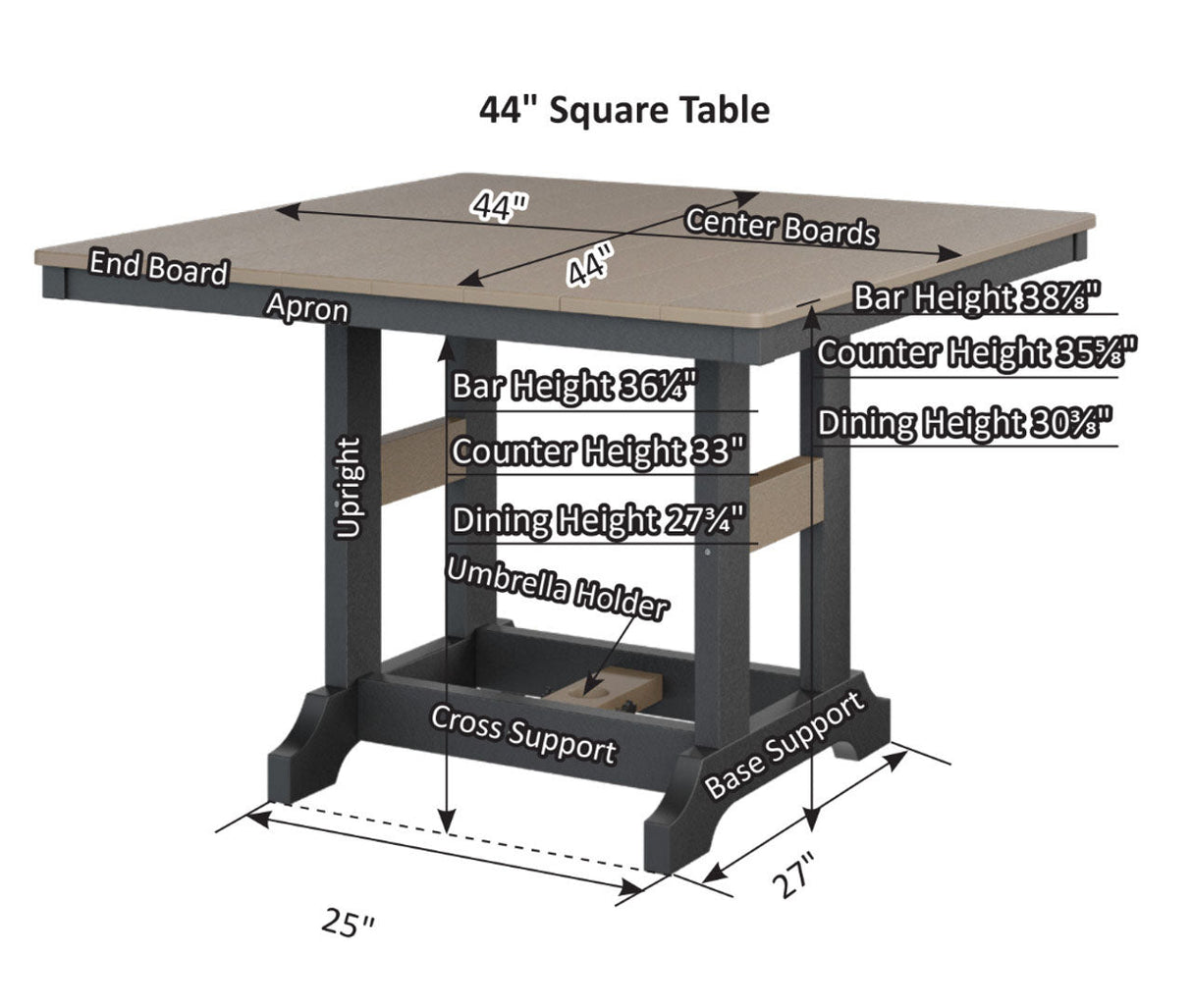 Berlin Gardens 5 Piece Garden Classic Classic Terrace Dining Collection 2