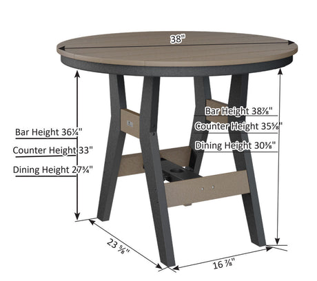 Berlin Gardens 5 Piece Harbor Mayhew Dining Collection 2