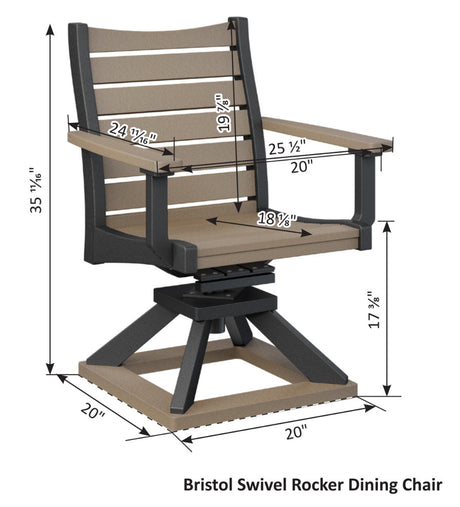 Berlin Gardens 7 Piece Bristol Harbor Dining Collection 2