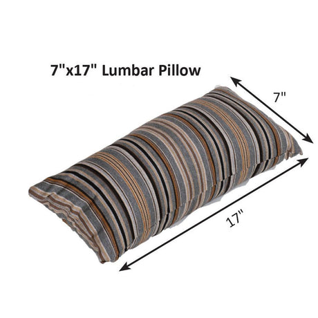 Berlin Gardens 7" x 17" Lumbar Pillow - TP0717 2
