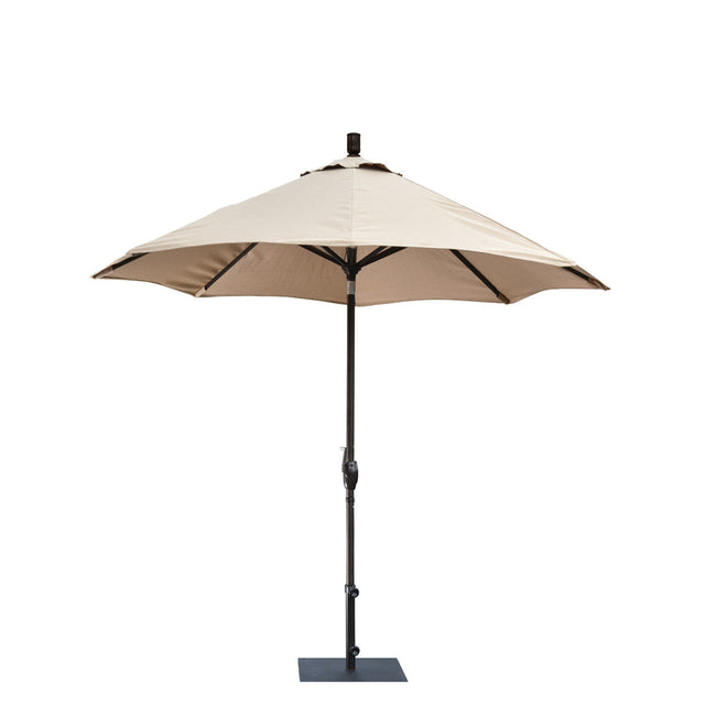 Berlin Gardens 9' Umbrella Fiberglass / Auto - UFAUT09