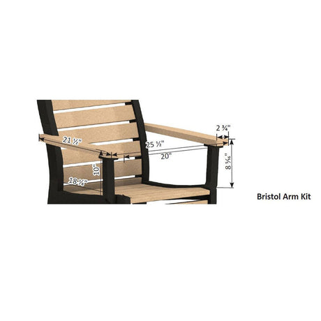Berlin Gardens Bristol Arm Kit - BAK1022 2