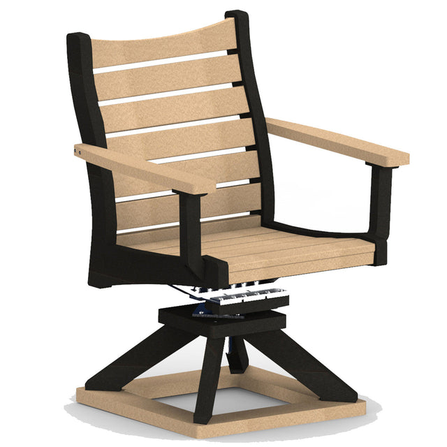 Berlin Gardens Bristol Swivel Rocker Dining Chair - BSRDC2036
