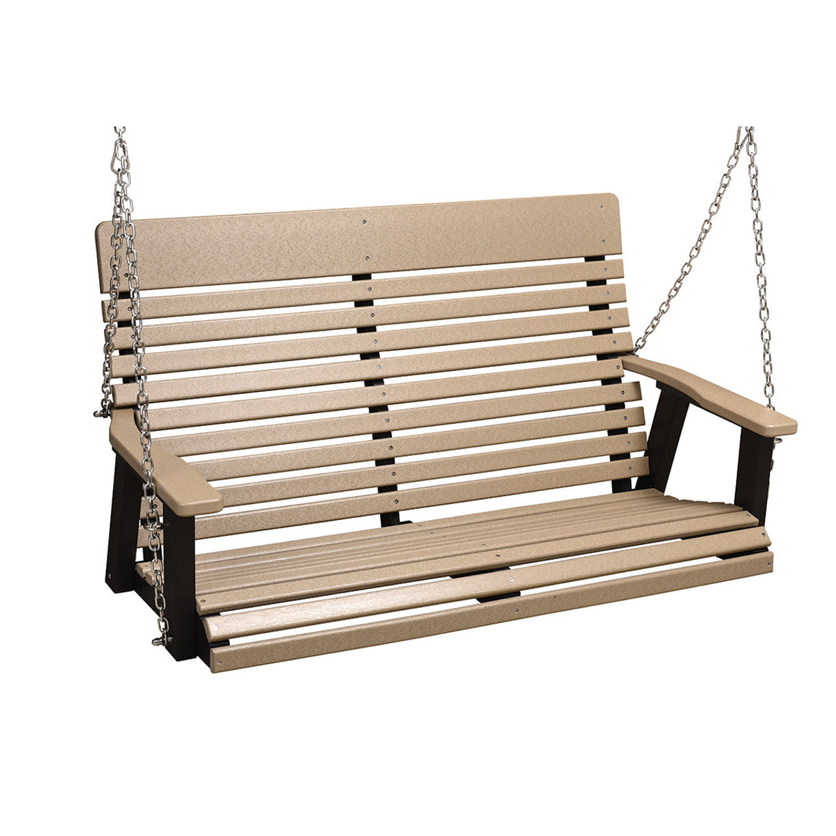 Berlin Gardens Casual-Back Double Swing (Zinc Chains) - PLTS4800ZC