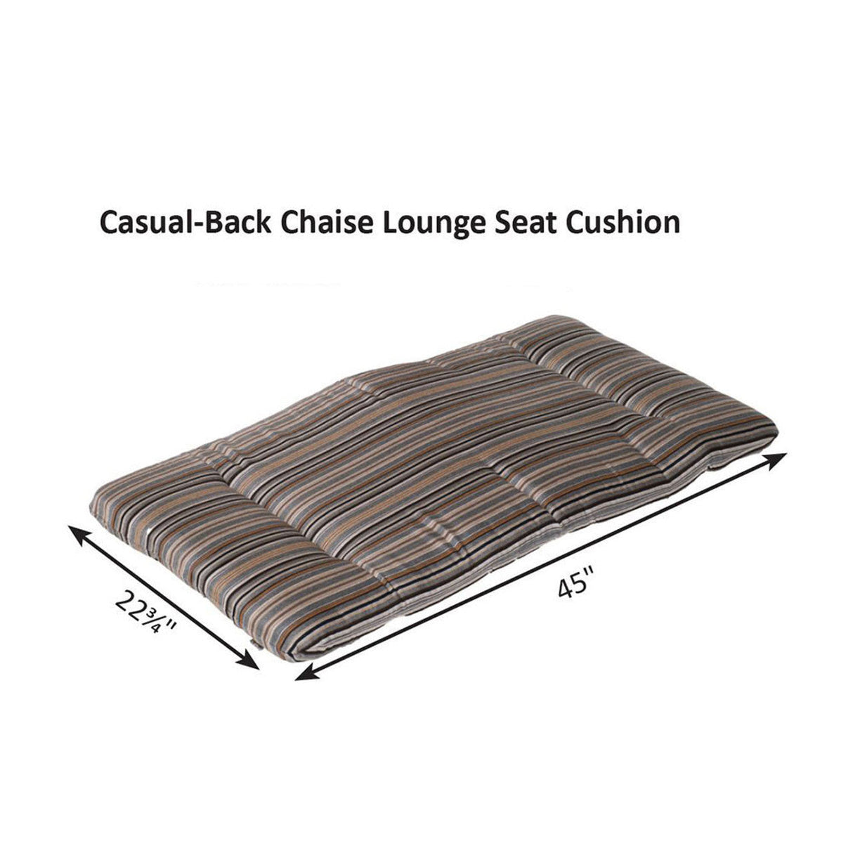 Berlin Gardens Casual Chaise Lounge Seat Cushion - LSC2244 2