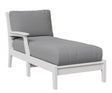 Berlin Gardens Classic Terrace Chaise Right Arm Chaise Lounge Chair - CTRCL3163