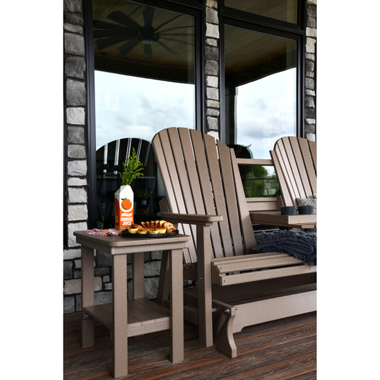 Berlin Gardens Comfo-Back Double Counter Glider - PCCG4800 2