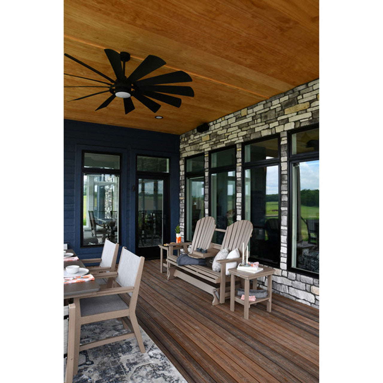 Berlin Gardens Comfo-Back Double Counter Glider - PCCG4800 3