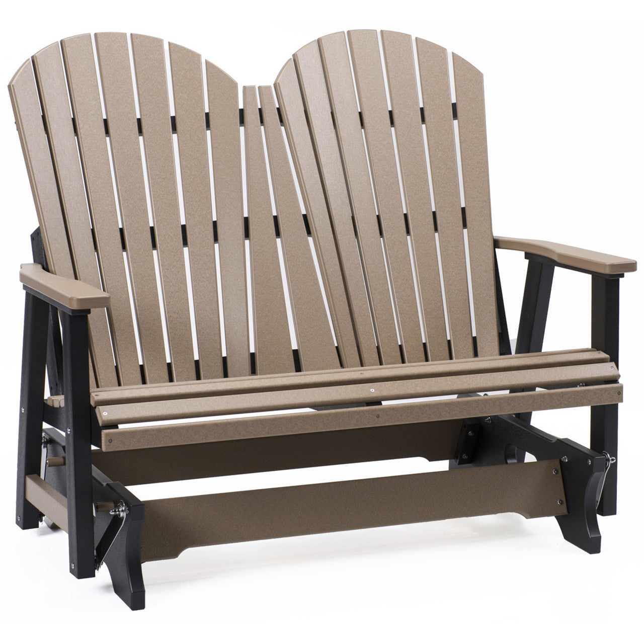 Berlin Gardens Comfo-Back Double Glider with Allochrome Brackets - PCTG4800AC