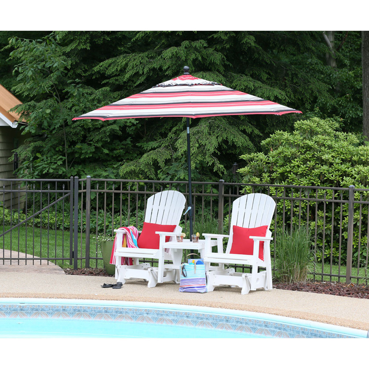 Berlin Gardens Comfo-Back Single Glider - PCTG2400 4