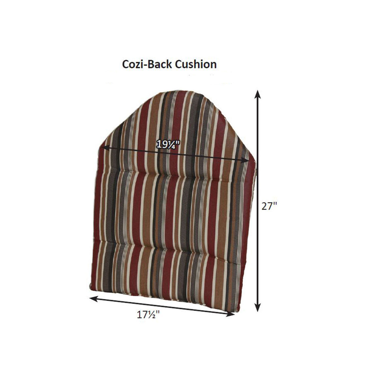 Berlin Gardens Cozi-Back Cushion - ZBC2028 2