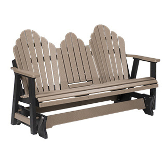 Berlin Gardens Cozi-Back Three Seat Glider w/Console Allochrome Brackets - PZTG6000AC