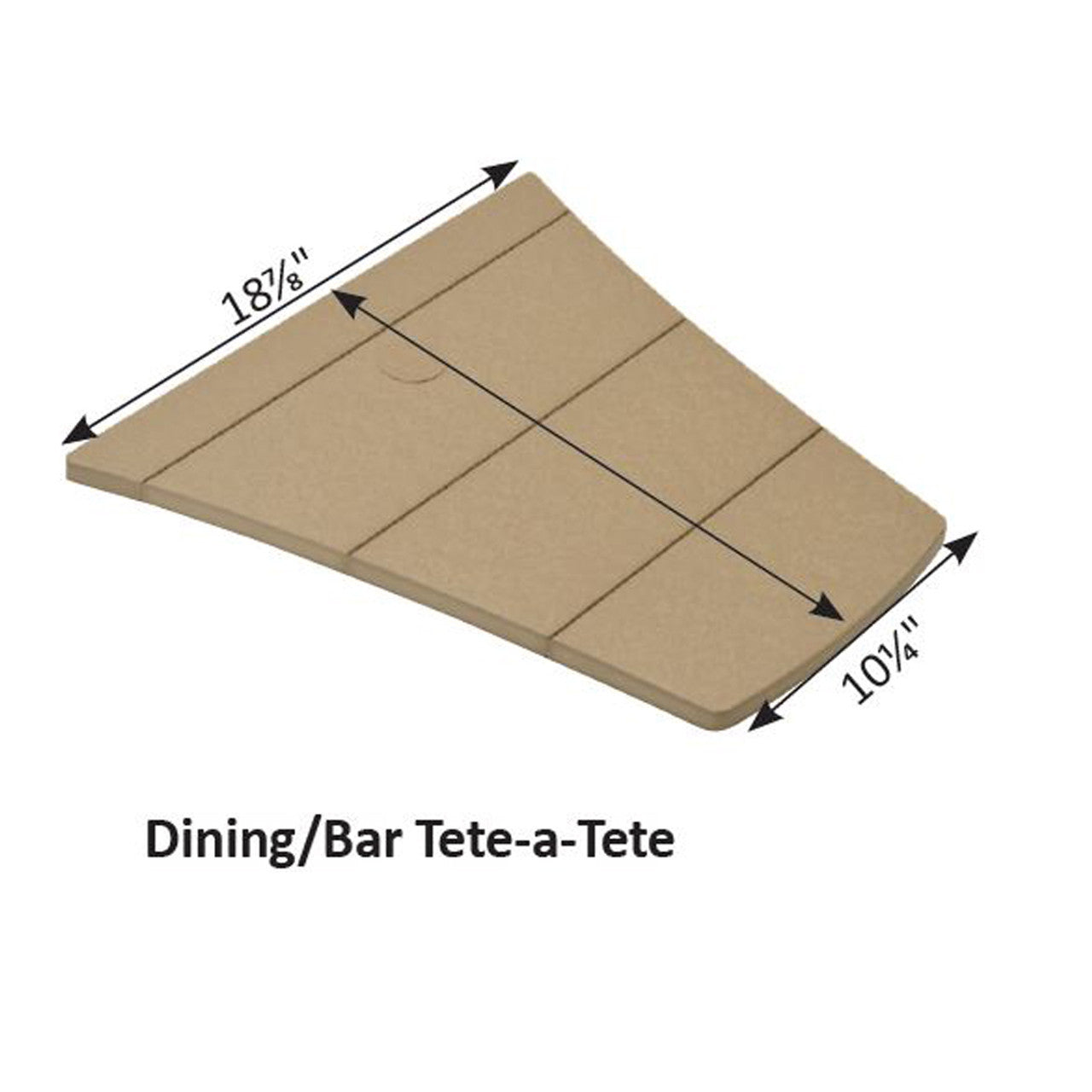 Berlin Gardens Dining/Bar Chair Tete-a-Tete - DTAT1819 2