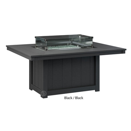 Berlin Gardens Donoma Standard Top 42" x 54" Rectangular Fire Pit - DRFP4254 2