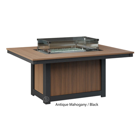 Berlin Gardens Donoma Standard Top 42" x 54" Rectangular Fire Pit - DRFP4254 8