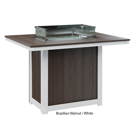 Berlin Gardens Donoma Standard Top 42" x 54" Rectangular Fire Table Counter - DRFT4254C 2