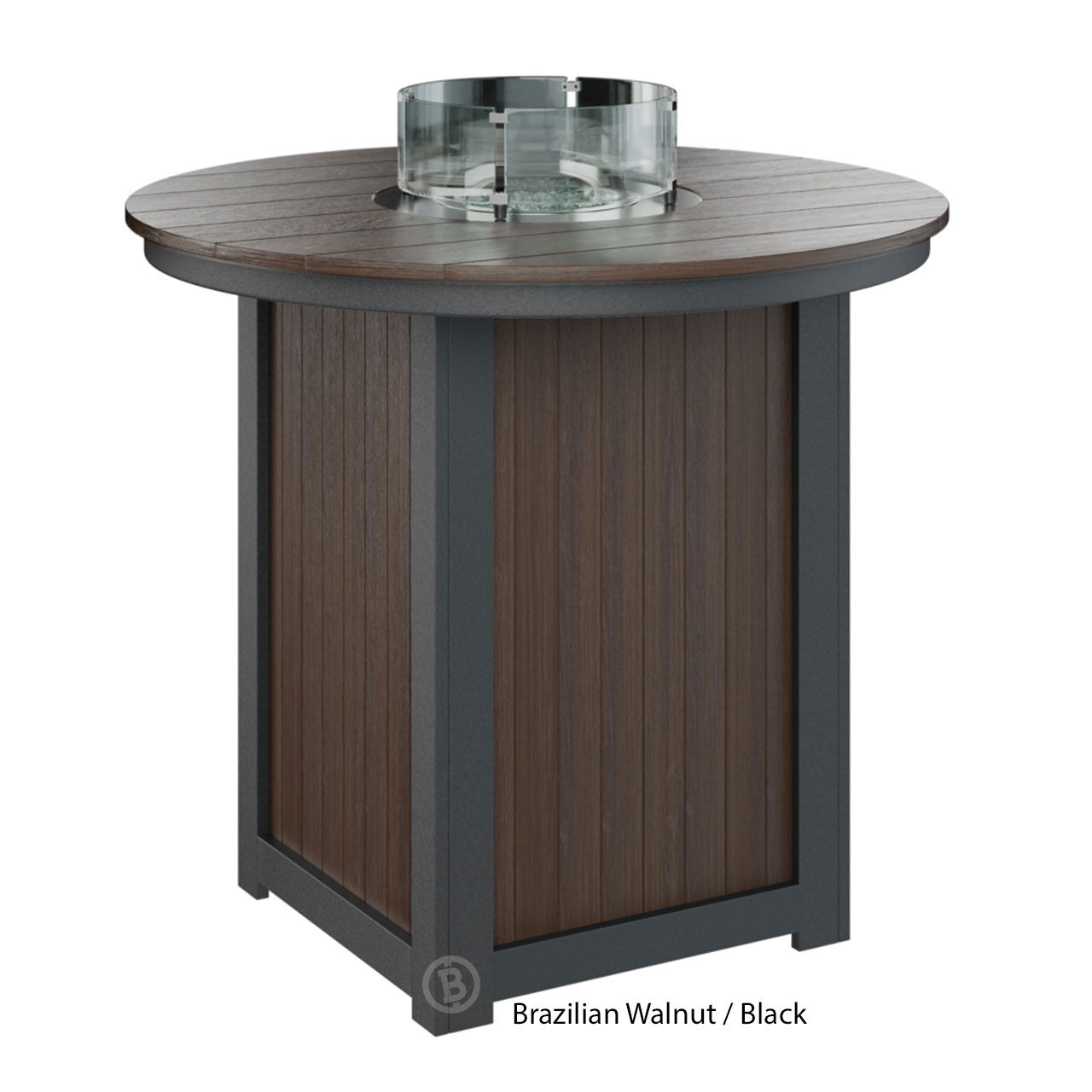 Berlin Gardens Donoma Standard Top 44" Round Fire Table Bar - DRFT3944B 5
