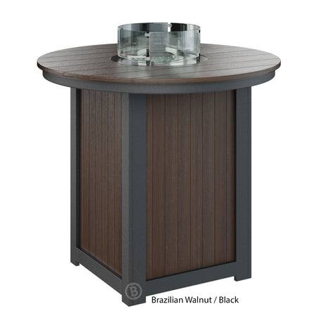 Berlin Gardens Donoma Standard Top 44" Round Fire Table Bar - DRFT3944B 5