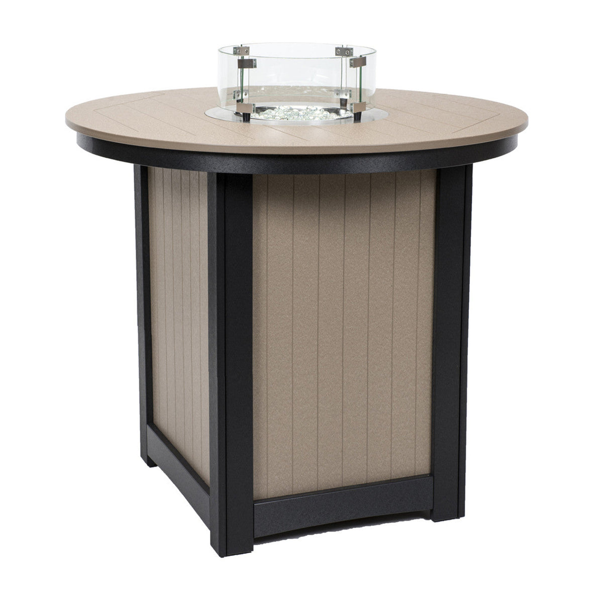 Berlin Gardens Donoma Standard Top 44" Round Fire Table Bar - DRFT3944B