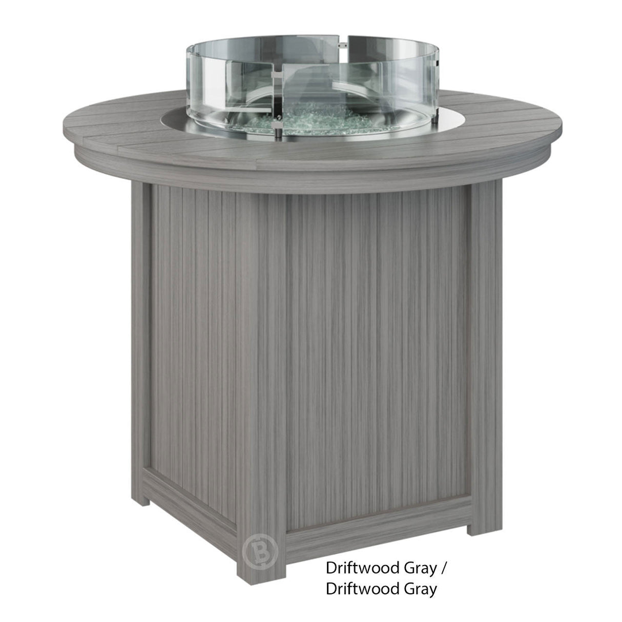 Berlin Gardens Donoma Standard Top 44" Round Fire Table Counter - DRFT3644C 6