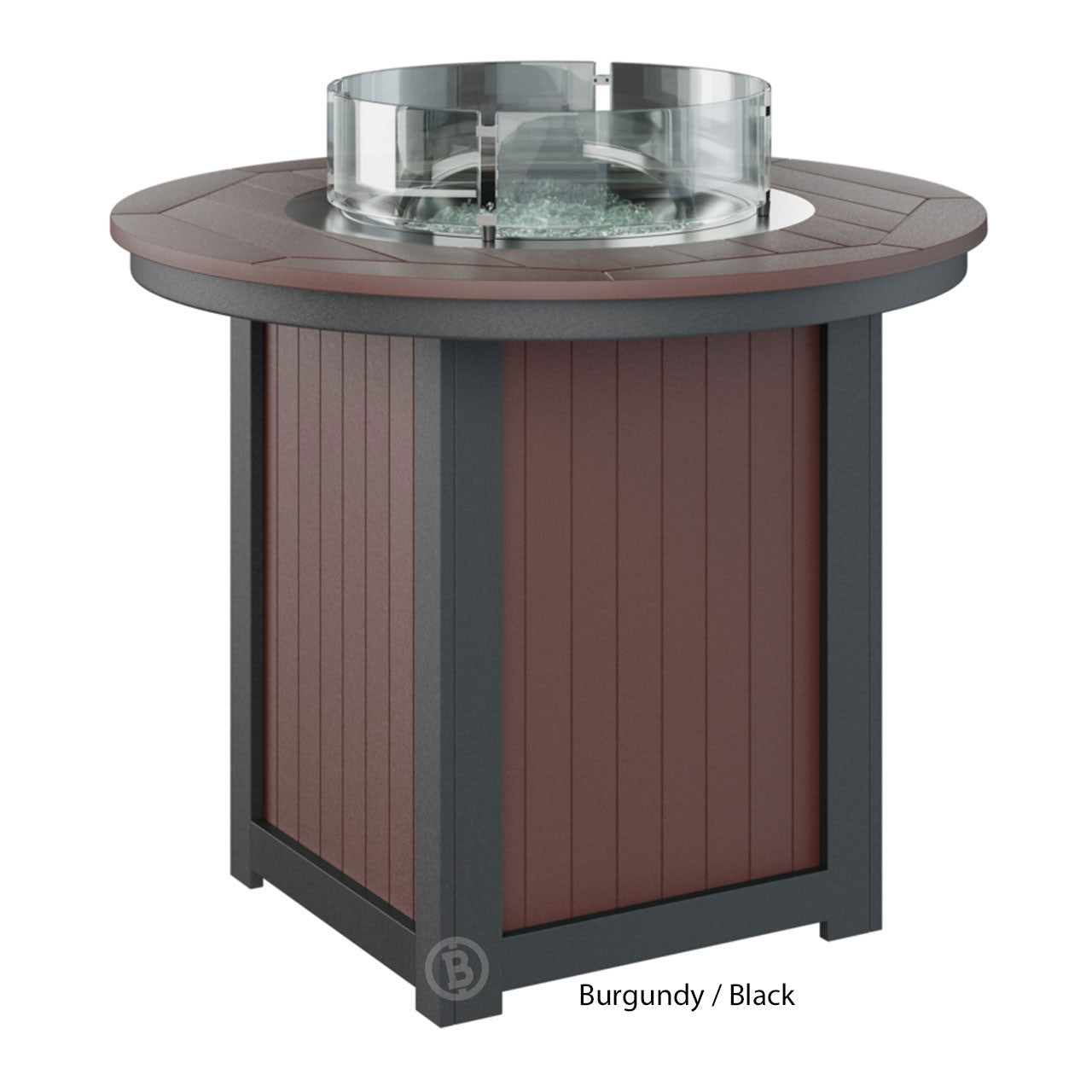 Berlin Gardens Donoma Standard Top 44" Round Fire Table Counter - DRFT3644C 8