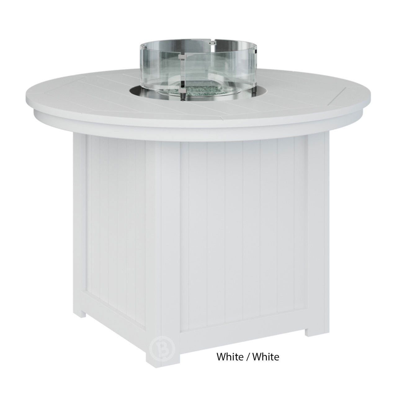 Berlin Gardens Donoma Standard Top 44" Round Fire Table Dining - DRFT3044D 4
