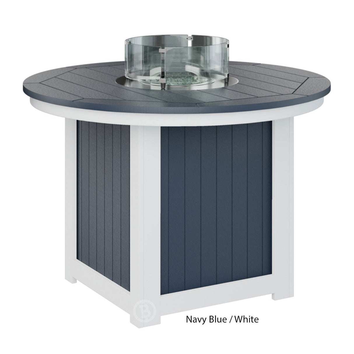 Berlin Gardens Donoma Standard Top 44" Round Fire Table Dining - DRFT3044D 6
