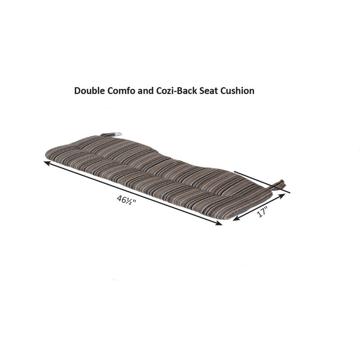 Berlin Gardens Double Comfo / Cozi-Back Seat Cushion - CSC1846 2