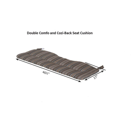 Berlin Gardens Double Comfo / Cozi-Back Seat Cushion - CSC1846 2