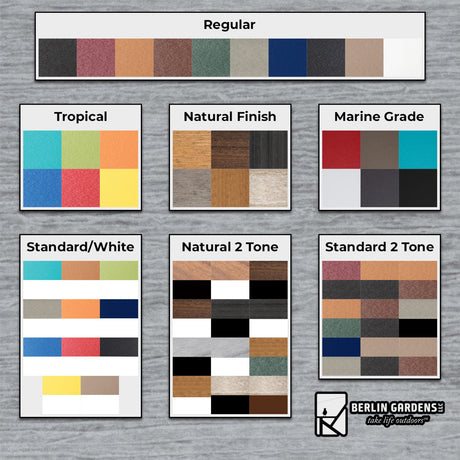 Berlin Gardens Garden Bench - PGBO4800 1