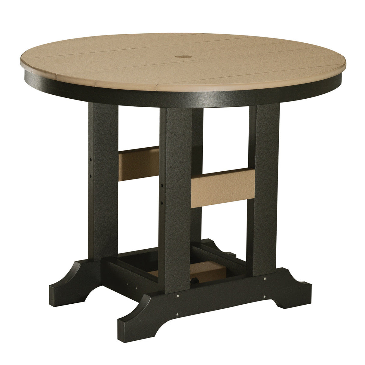 Berlin Gardens Garden Classic 38" Round Counter Table with Hammered Top