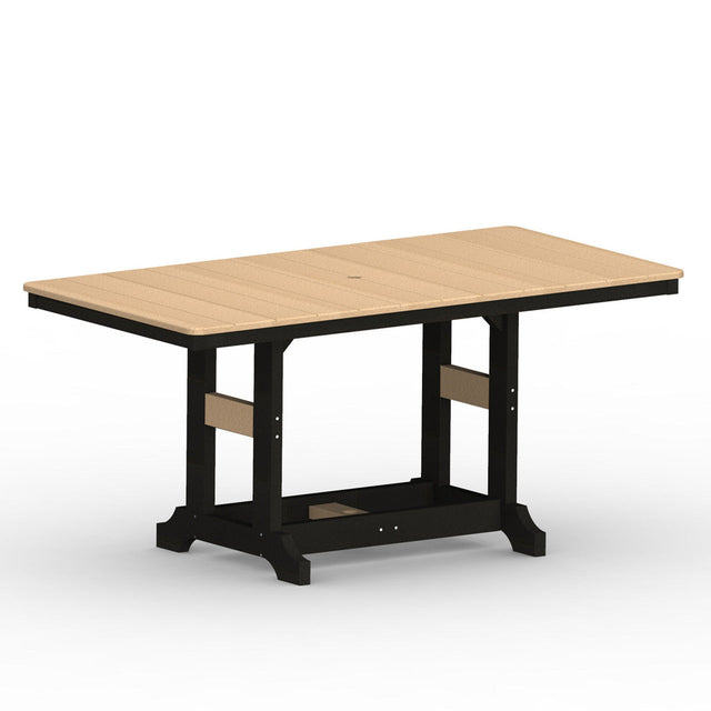 Berlin Gardens Garden Classic Standard Top 33" x 66" Rectangular Counter Table - GCRT3366C