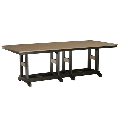 Berlin Gardens Garden Classic Standard Top 44" x 96" Rectangular Dining Table - GCOT4496D