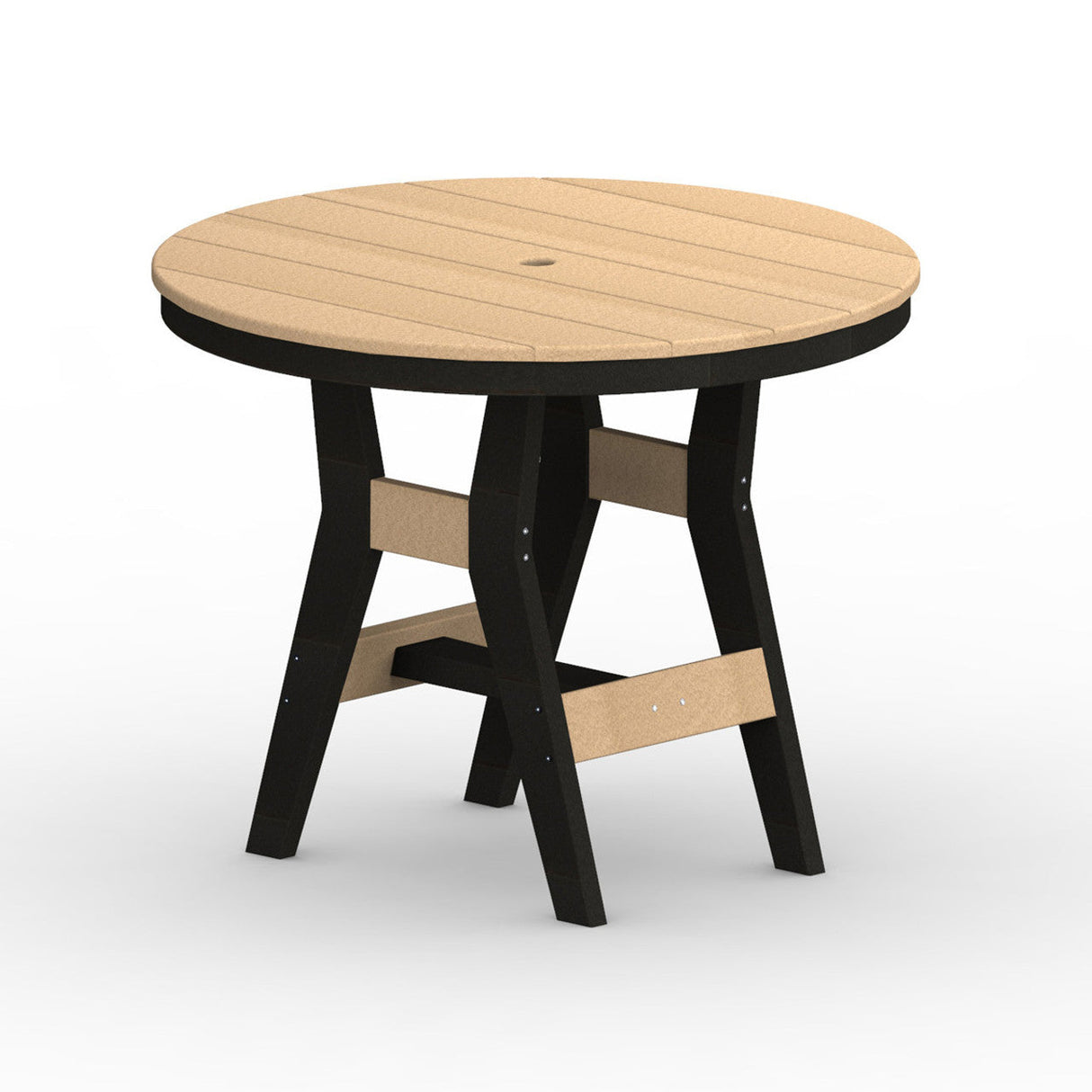 Berlin Gardens Harbor Dining Tables Standard Top 38" Round Dining Table - HRT0038D