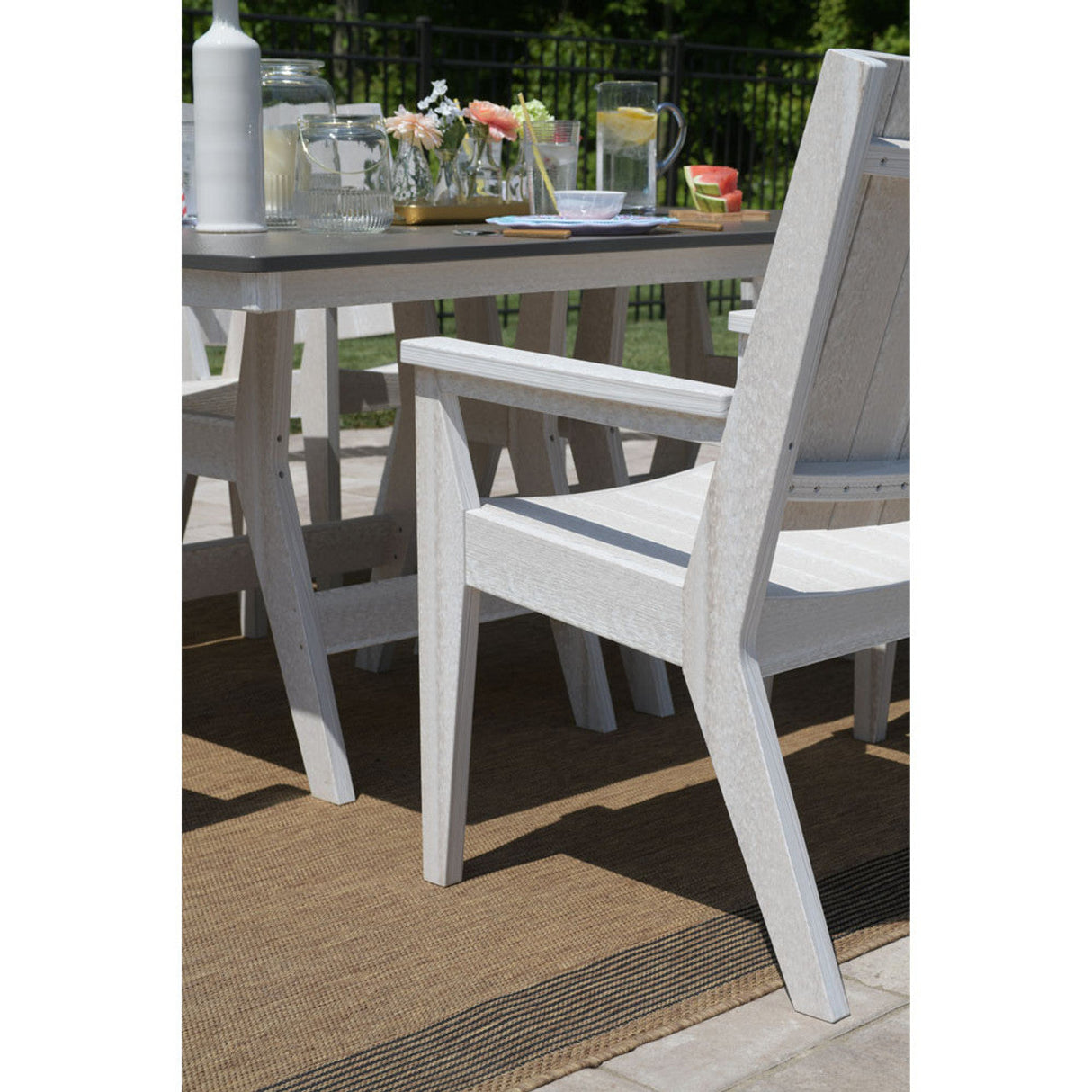 Berlin Gardens Harbor Dining Tables Standard Top 44" x 72" Rectangular Dining Table - HRT4472D 2