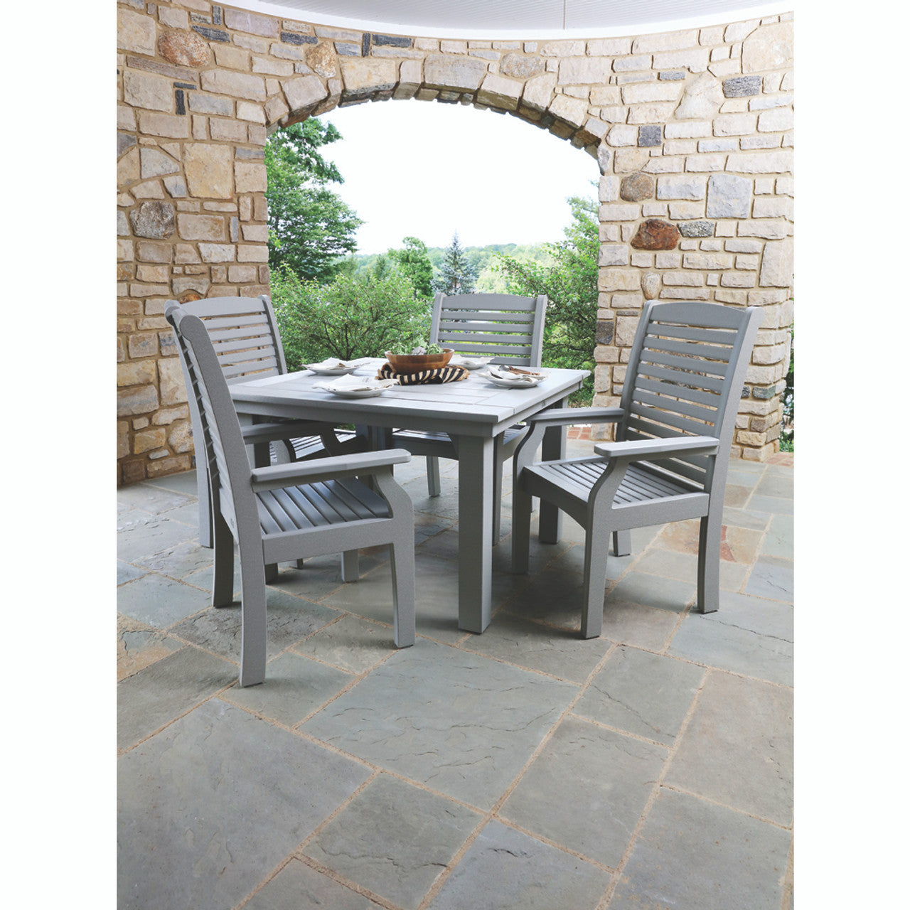 Berlin Gardens Homestead 44" Dining Table - HDT0044D 4