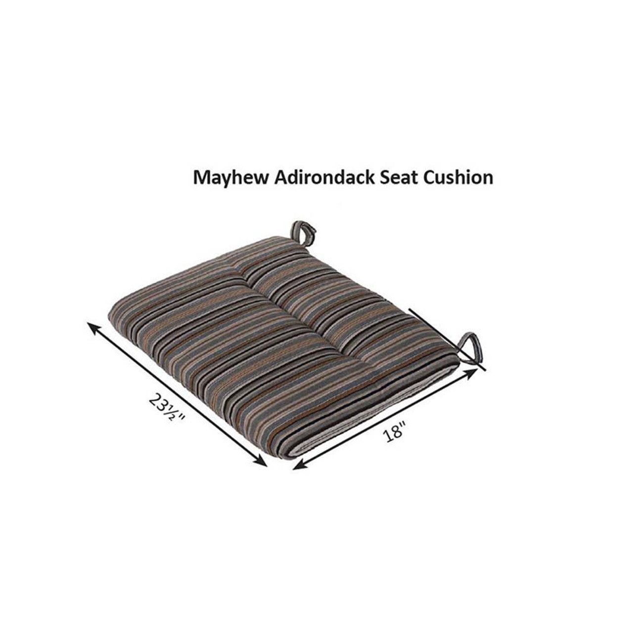 Berlin Gardens Mayhew Adirondack Seat Cushion - MASC1924 2